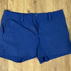 Blue Nike Dri-Fit Golf Shorts Size 10